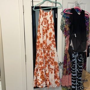 Free People intimately floral maxi dress S